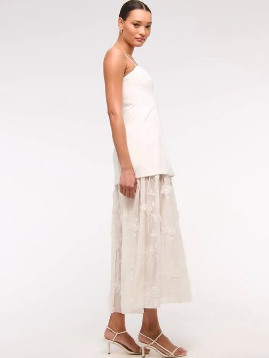 Abercrombie & Fitch Dresses & Skirts - NWT Abercrombie White Dress XS Petite